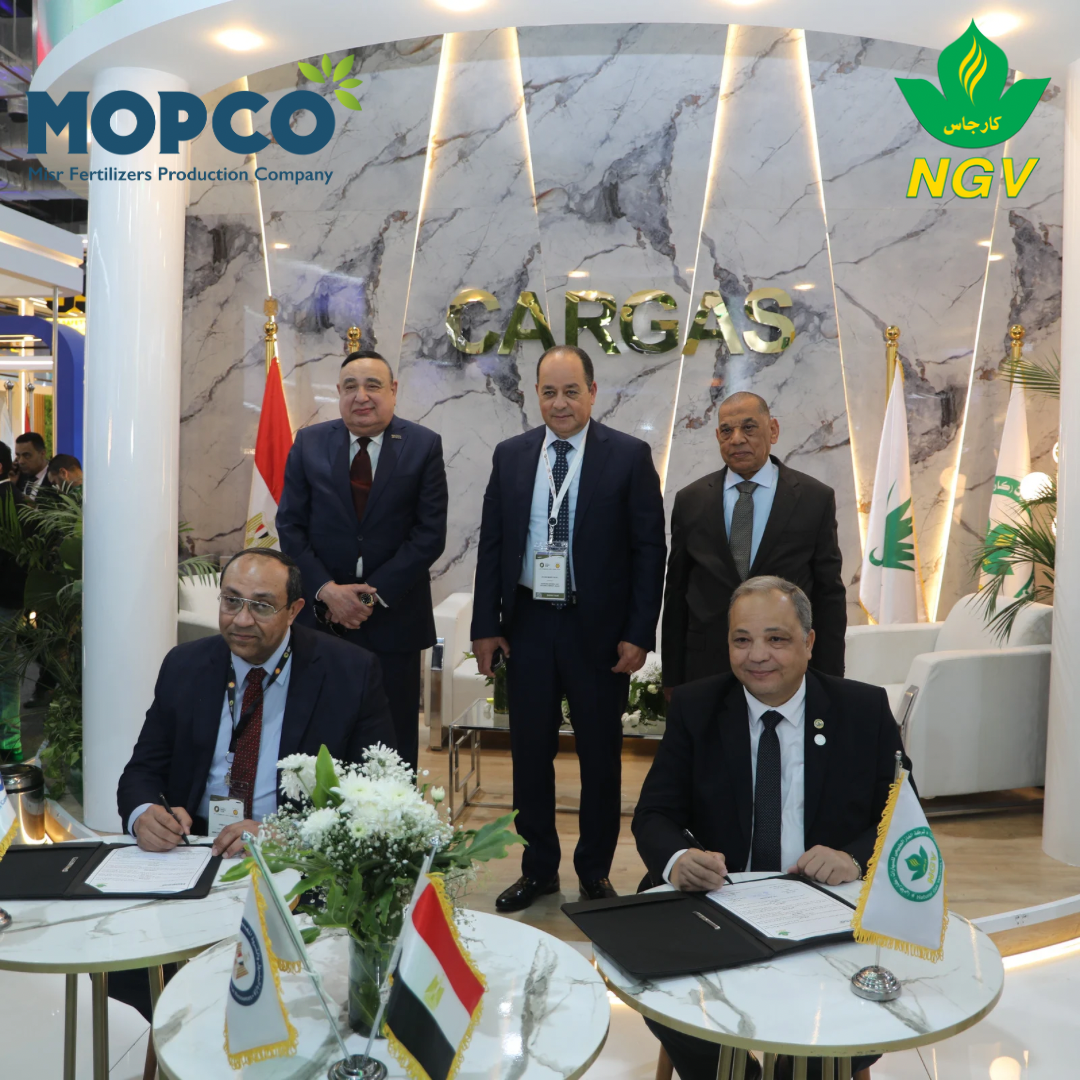 MOPCO signs a cooperation protocol with CARGAS to convert MOPCO'S cars to run on compressed natural gas as a safe, clean, and economical alternative fuel.