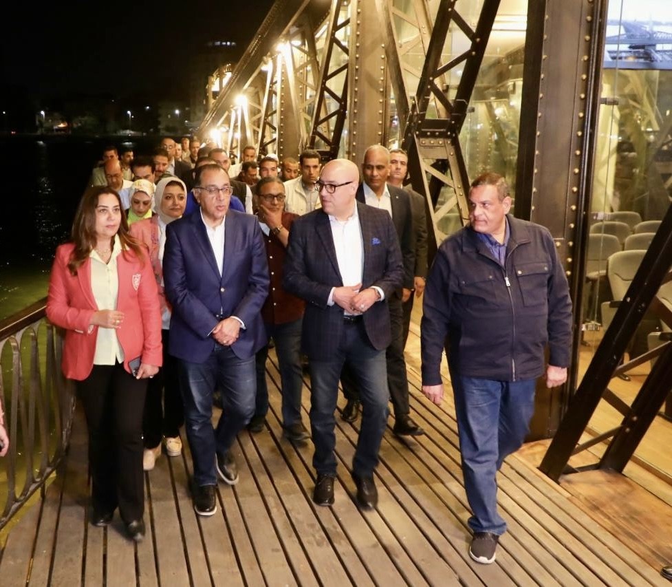 Prime Minister witnesses the inauguration of the Historical Damietta Bridge after the completion of its development works